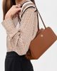 Tory Burch Tory Burch Robinson Satchel Shoulder Bag Aged Tan One - 3