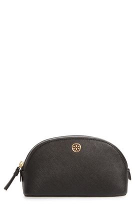 Tory Burch Tory Burch Robinson Small Leather Cosmetic Case