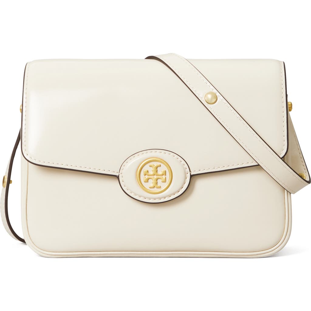 Tory Burch Tory Burch Robinson Spazzolato Leather Shoulder Bag