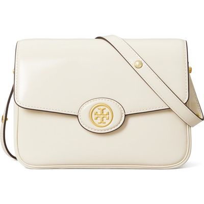 Tory Burch Tory Burch Robinson Spazzolato Leather Shoulder Bag