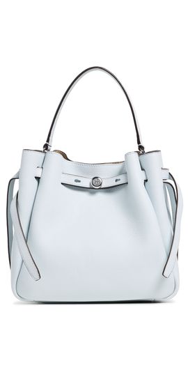 Tory Burch Tory Burch Romy Bucket Bag Light Blue One