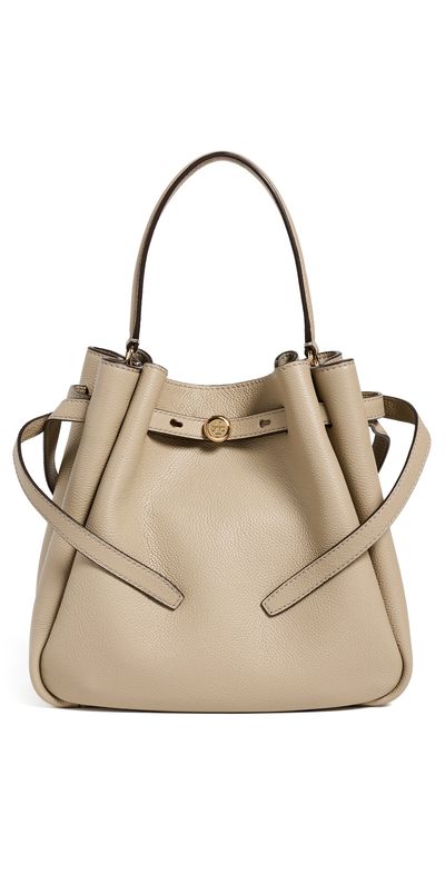 Tory Burch Tory Burch Romy Bucket Bag Soft Cement One