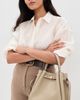 Tory Burch Tory Burch Romy Bucket Bag Soft Cement One - 3