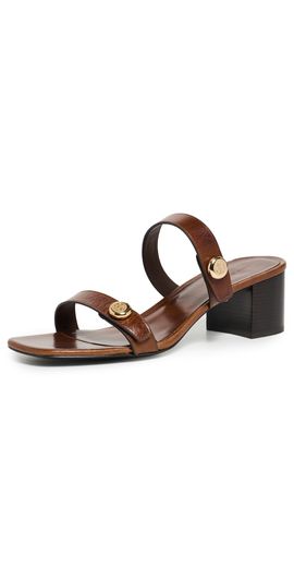 Tory Burch Tory Burch Romy City Sandals Deep Cuoio