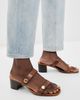 Tory Burch Tory Burch Romy City Sandals Deep Cuoio - 3