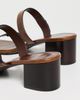 Tory Burch Tory Burch Romy City Sandals Deep Cuoio - 4