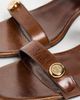 Tory Burch Tory Burch Romy City Sandals Deep Cuoio - 6