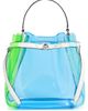 Tory Burch Tory Burch Romy Colorblock Jelly Bucket Bag Multi One - 1