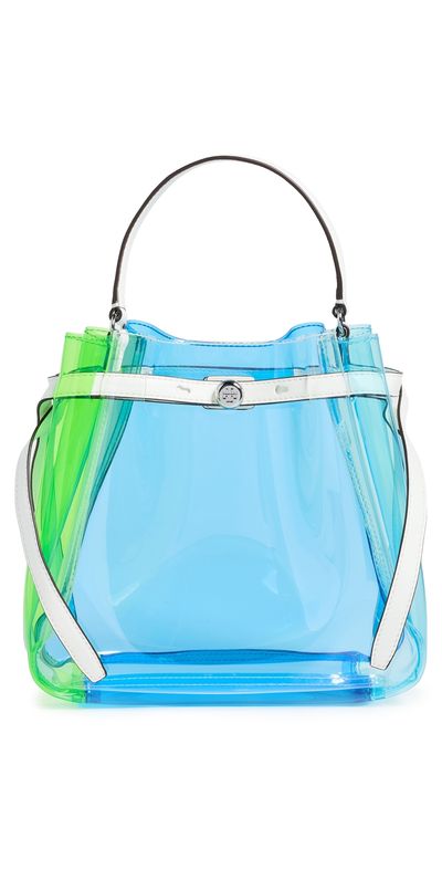 Tory Burch Tory Burch Romy Colorblock Jelly Bucket Bag Multi One