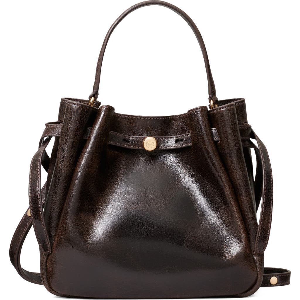 Tory Burch Tory Burch Romy Distressed Leather Bucket Bag