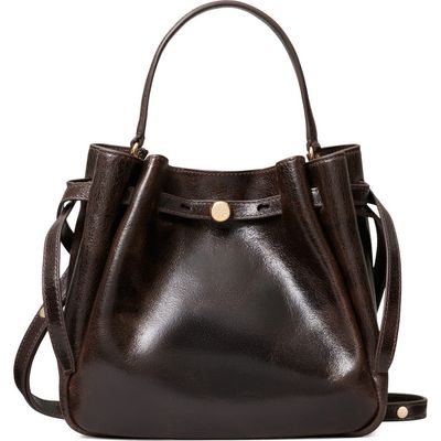 Tory Burch Tory Burch Romy Distressed Leather Bucket Bag