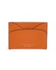 Tory Burch Tory Burch Romy Flat Card Case Orange One - 1