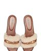 Tory Burch Tory Burch Romy Genuine Shearling Slide Sandal - 3