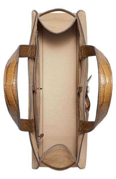 Tory Burch Tory Burch Romy Large Suede Leather Bauletto
