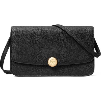 Tory Burch Tory Burch Romy Leather Flap Crossbody