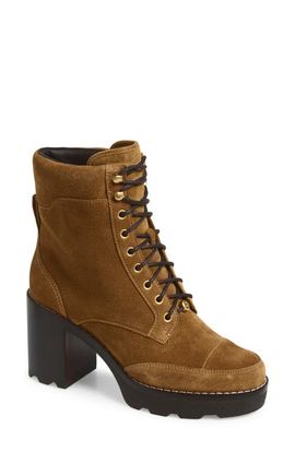 Tory Burch Tory Burch Romy Lug Heel Leather Bootie