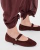 Tory Burch Tory Burch Romy Mary Jane Flats Warm Brownie - 3