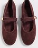 Tory Burch Tory Burch Romy Mary Jane Flats Warm Brownie - 5