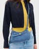 Tory Burch Tory Burch Romy Nubuck Zip Top Crossbody Bag Soft Blue One - 3