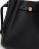 Tory Burch Tory Burch Romy Pebbled Small Bucket Bag Black One - 5