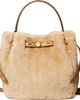 Tory Burch Tory Burch Romy Shearling Bucket Bag - 1