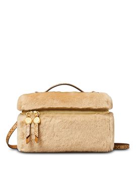 Tory Burch Tory Burch Romy Shearling Top Handle Bag