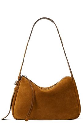 Tory Burch Tory Burch Romy Studded Suede Shoulder Bag