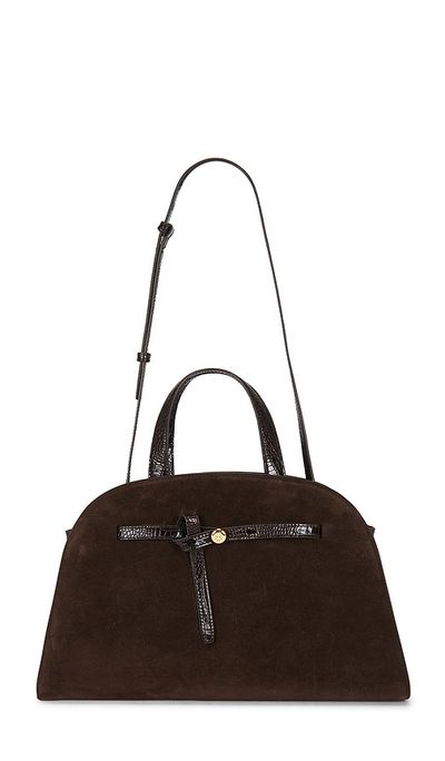 Tory Burch Tory Burch Romy Suede Bauletto Bag