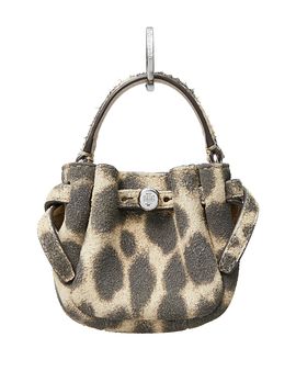 Tory Burch Tory Burch Romy Suede Bucket Bag Key Fob