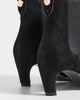 Tory Burch Tory Burch Romy Suede Chelsea Boots 45mm Perfect Black - 4