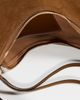Tory Burch Tory Burch Romy Suede Half Moon Bag Caramel One - 6