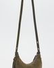 Tory Burch Tory Burch Romy Suede Half Moon Bag Leccio One - 4