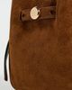 Tory Burch Tory Burch Romy Suede Mini Bucket Bag Caramel One - 5