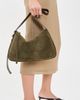 Tory Burch Tory Burch Romy Suede Shoulder Bag Leccio One - 3