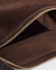 Tory Burch Tory Burch Romy Suede Small Shoulder Bag Dark Cocoa One - 6