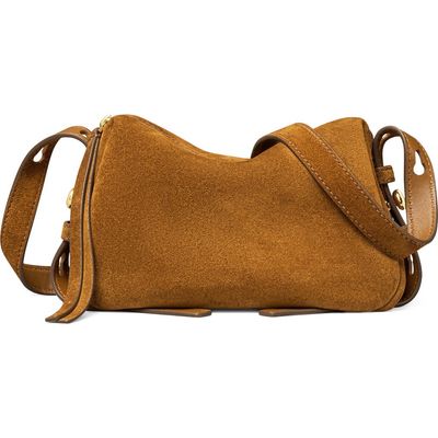 Tory Burch Tory Burch Romy Suede Soft Crossbody Bag