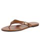Tory Burch Tory Burch Romy Thong Sandals Classic Cuoio - 1