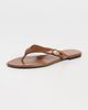 Tory Burch Tory Burch Romy Thong Sandals Classic Cuoio - 2