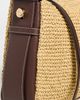 Tory Burch Tory Burch Romy Woven Shoulder Bag Natural One - 5