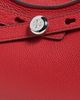 Tory Burch Tory Burch Romy Zip Top Crossbody Bag Tory Red One - 5