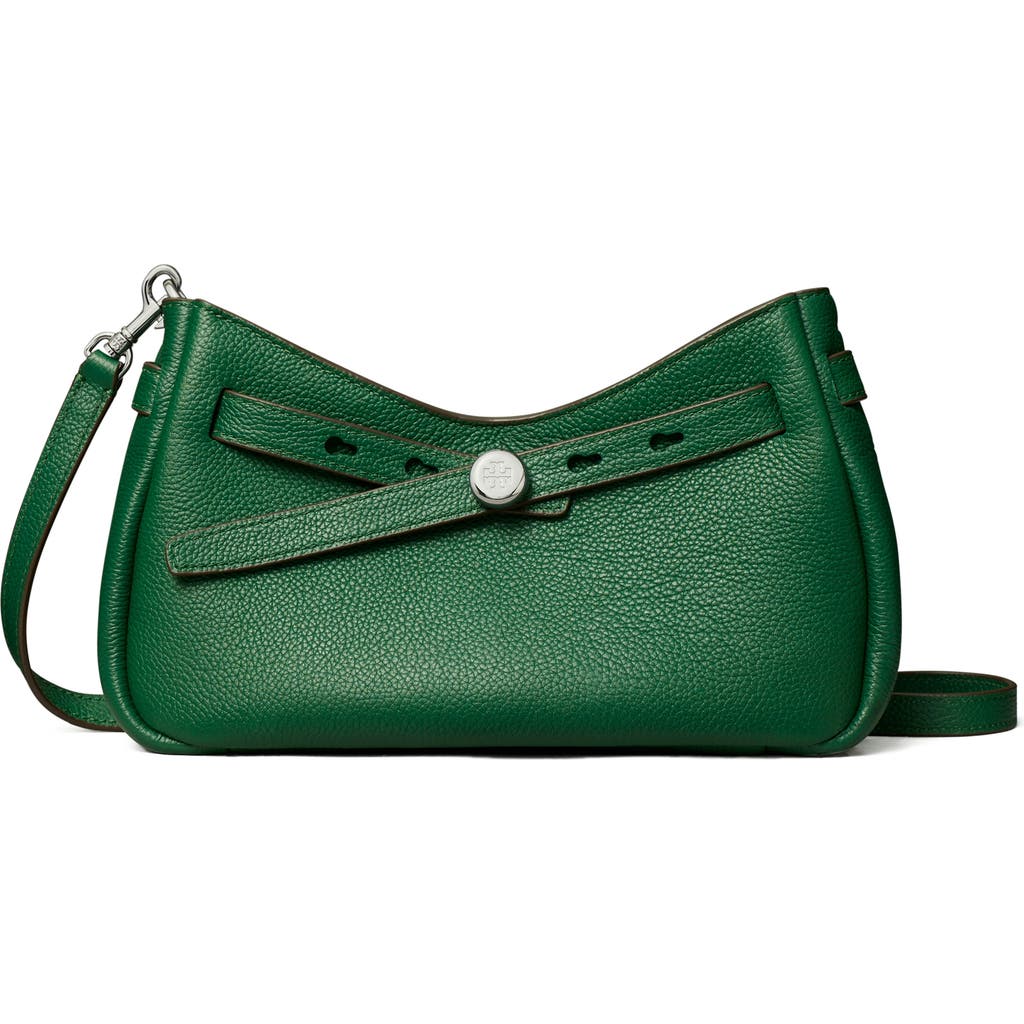 Tory Burch Tory Burch Romy Zip Top Leather Crossbody Bag