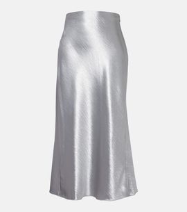 Tory Burch Tory Burch Satin midi skirt