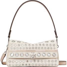 Tory Burch Tory Burch Small Charlie Embellished Shoulder Bag