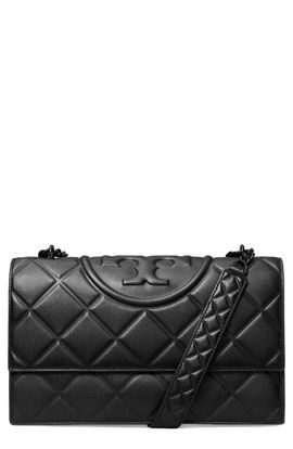 Tory Burch Tory Burch Small Fleming Leather Convertible Shoulder Bag