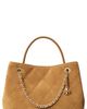 Tory Burch Tory Burch Small Fleming Suede Carryall Tote - 1