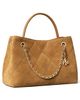 Tory Burch Tory Burch Small Fleming Suede Carryall Tote - 5