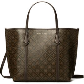 Tory Burch Tory Burch Small Perry Coated Canvas Tote