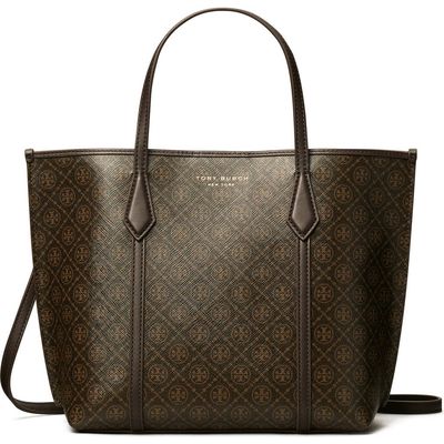 Tory Burch Tory Burch Small Perry Coated Canvas Tote
