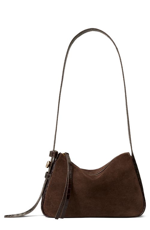 Tory Burch Tory Burch Small Romy Suede Shoulder Bag
