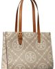 Tory Burch Tory Burch Small T Monogram Contrast Embossed Tote - 4